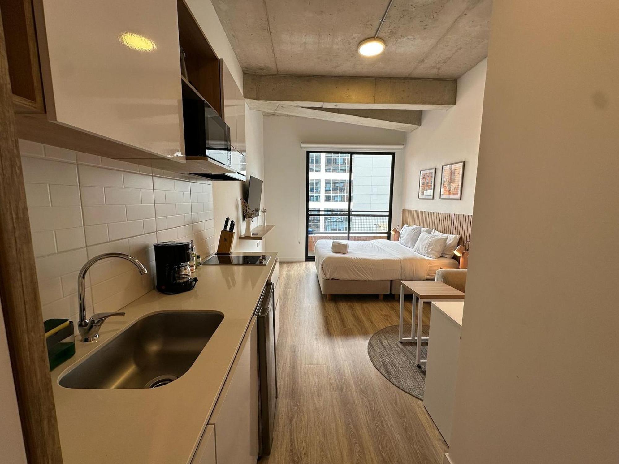 Apartment U-go Next Living Chapinero - Terraza & Co-working